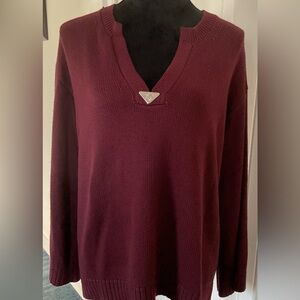WHBM V NECK SWEATER